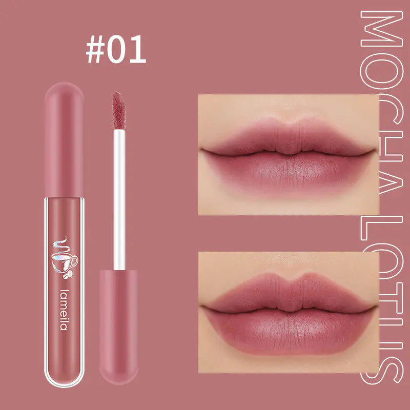 Matte Moisturizing Nourishing Lipstick and Glaze