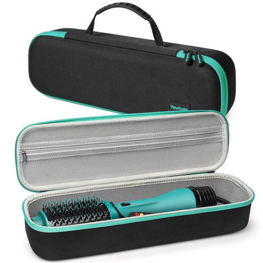 Travel Case Revlon One Step Hair Dryer Brush Volumizer Original 1.0, Hard Carrying Case Storage Bag Organizer for Many Hot Tools Volumizer Hot Air Brush, Notice: It Unfits REVLON plus 2.0 (Only Case)