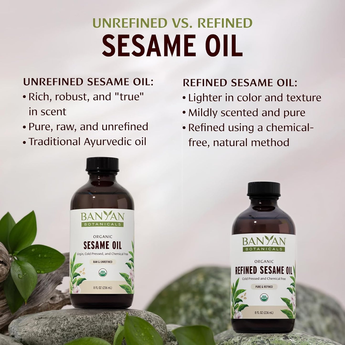 Banyan Botanicals Organic Unrefined Sesame Oil