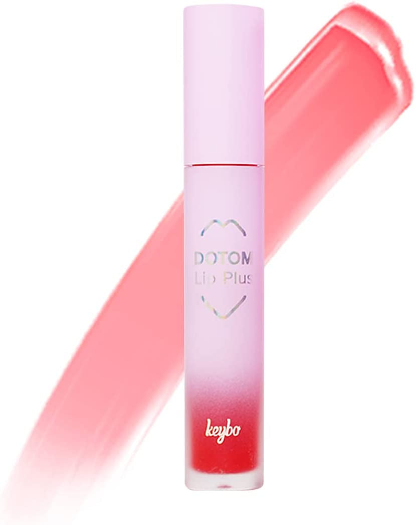 KEYBO Lip Plumper Dotom Lip Plus, 3 Steps Extreme Plumping Clear Lip Gloss by Essence Lip Care Oil & 16 Color Tints from Korean Makeup (08. Winter of Me)
