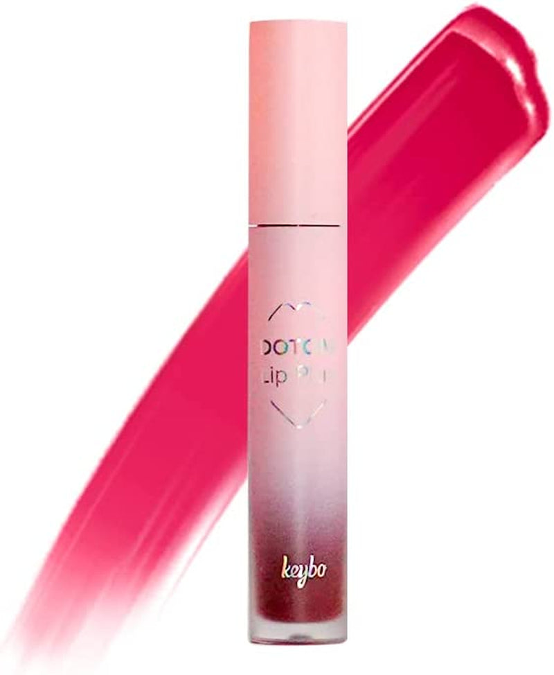 KEYBO Lip Plumper Dotom Lip Plus, 3 Steps Extreme Plumping Clear Lip Gloss by Essence Lip Care Oil & 16 Color Tints from Korean Makeup (08. Winter of Me)