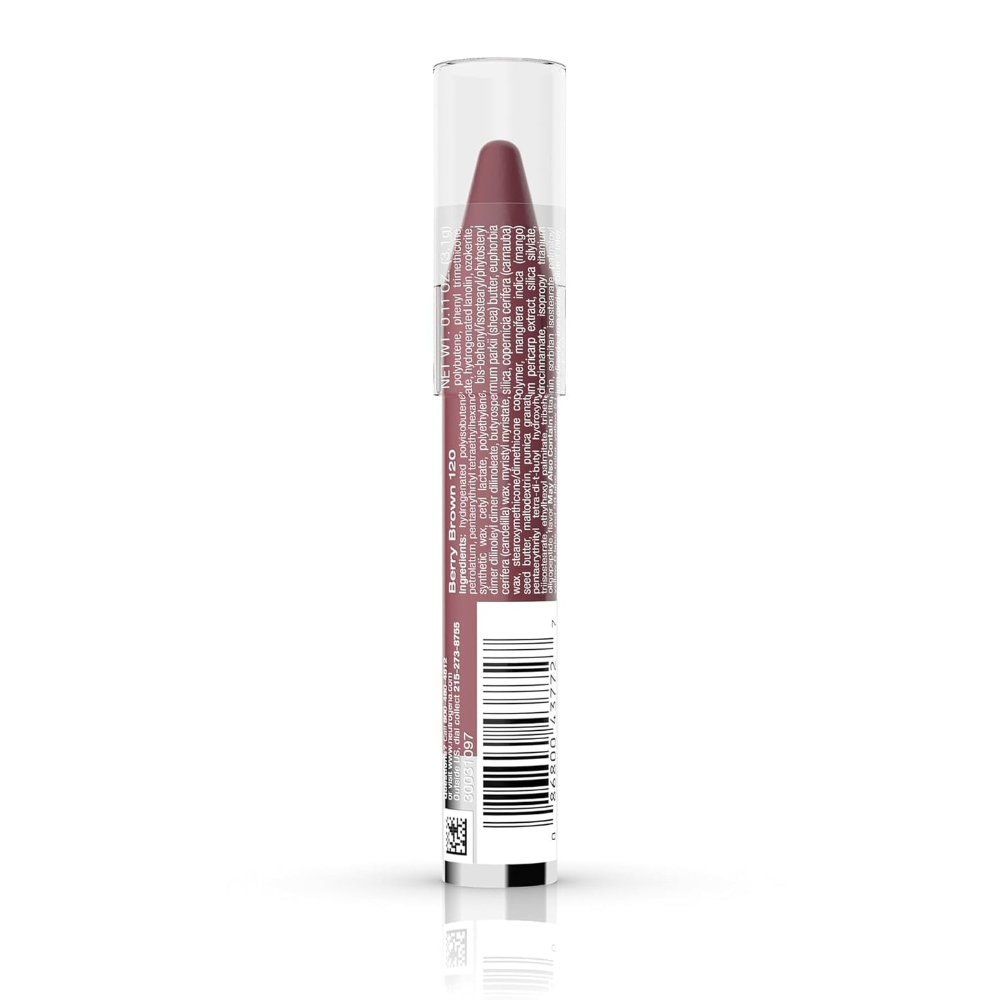 Moisturesmooth Lipstick, Nourishing Formula with Shea Butter & Fruit Extracts in Berry Brown