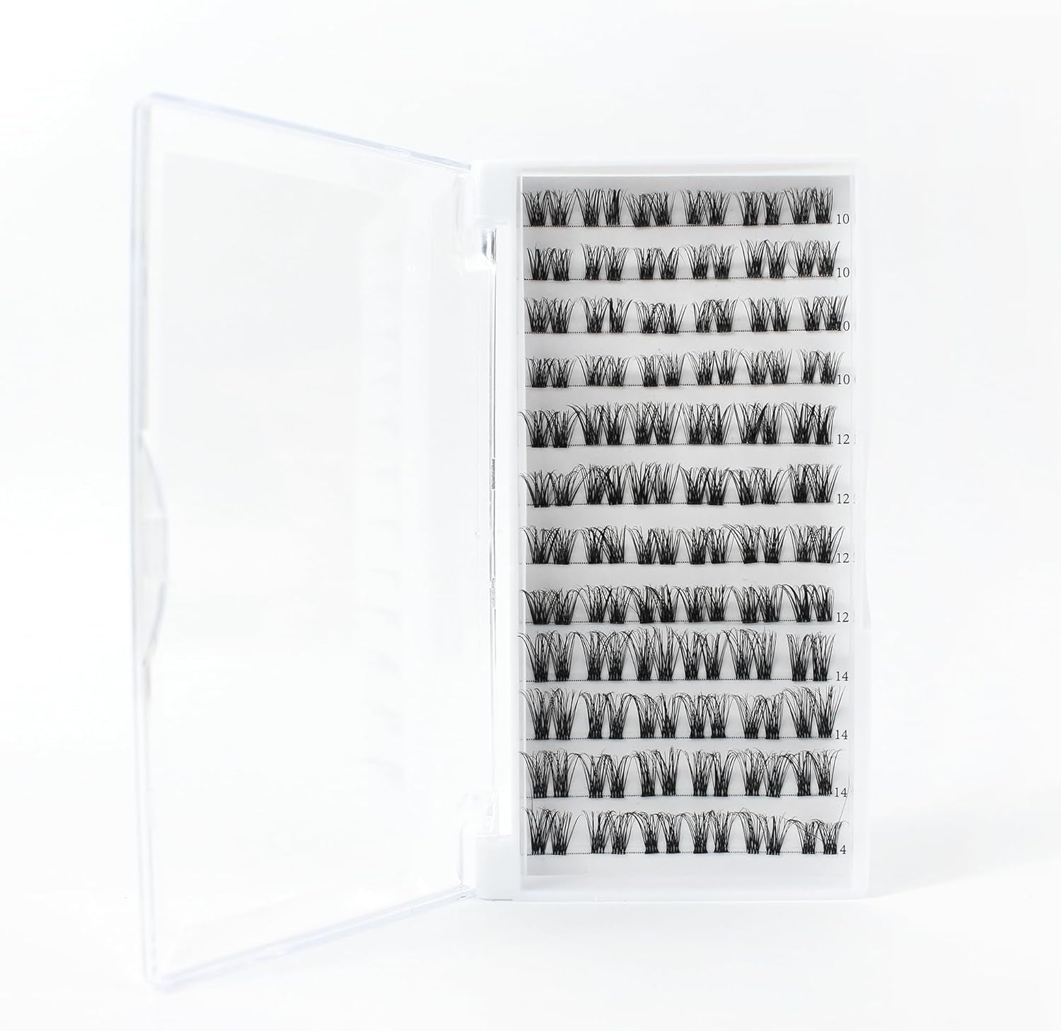 DIY Lash Kit with 72 Premium Lash Clusters, 2-In-1 Bond & Sealer, Remover, Precision Tweezers