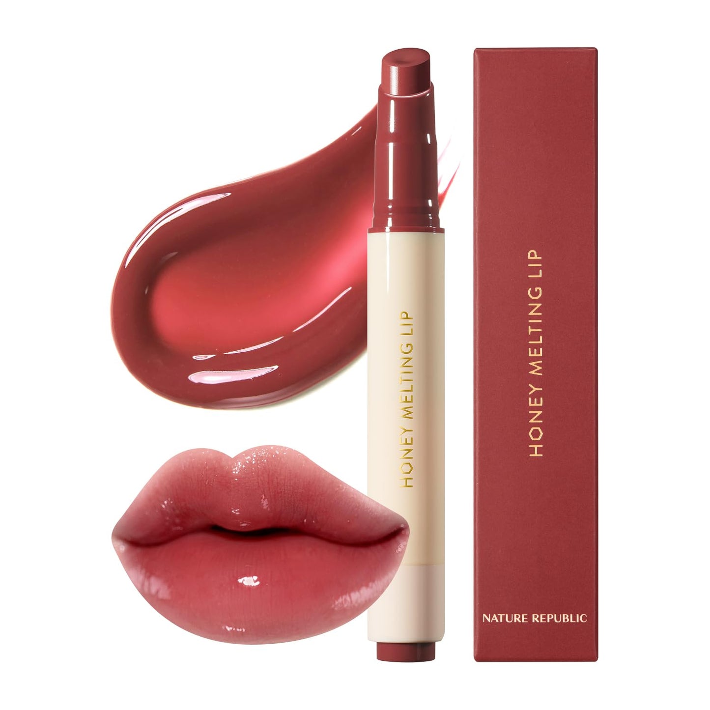 Indulge Your Lips with Nature Republic Honey Melting Lip Stick in Lychee 