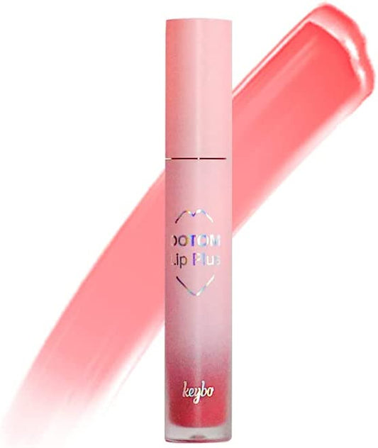 KEYBO Lip Plumper Dotom Lip Plus, 3 Steps Extreme Plumping Clear Lip Gloss by Essence Lip Care Oil & 16 Color Tints from Korean Makeup (08. Winter of Me)