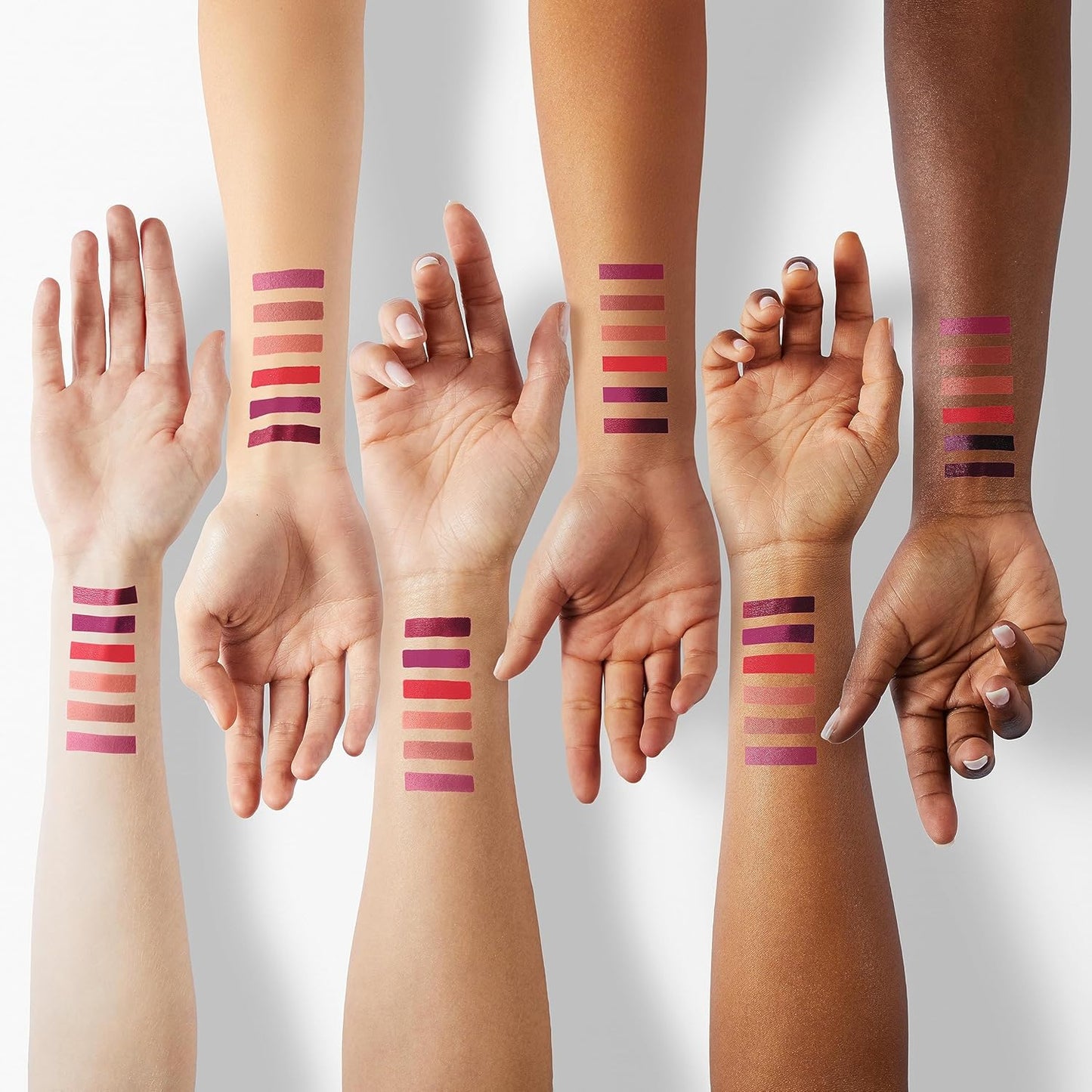 Ultimate 6-Piece Lip Liner & Lipstick Set - Vibrant Colors for Every Occasion!