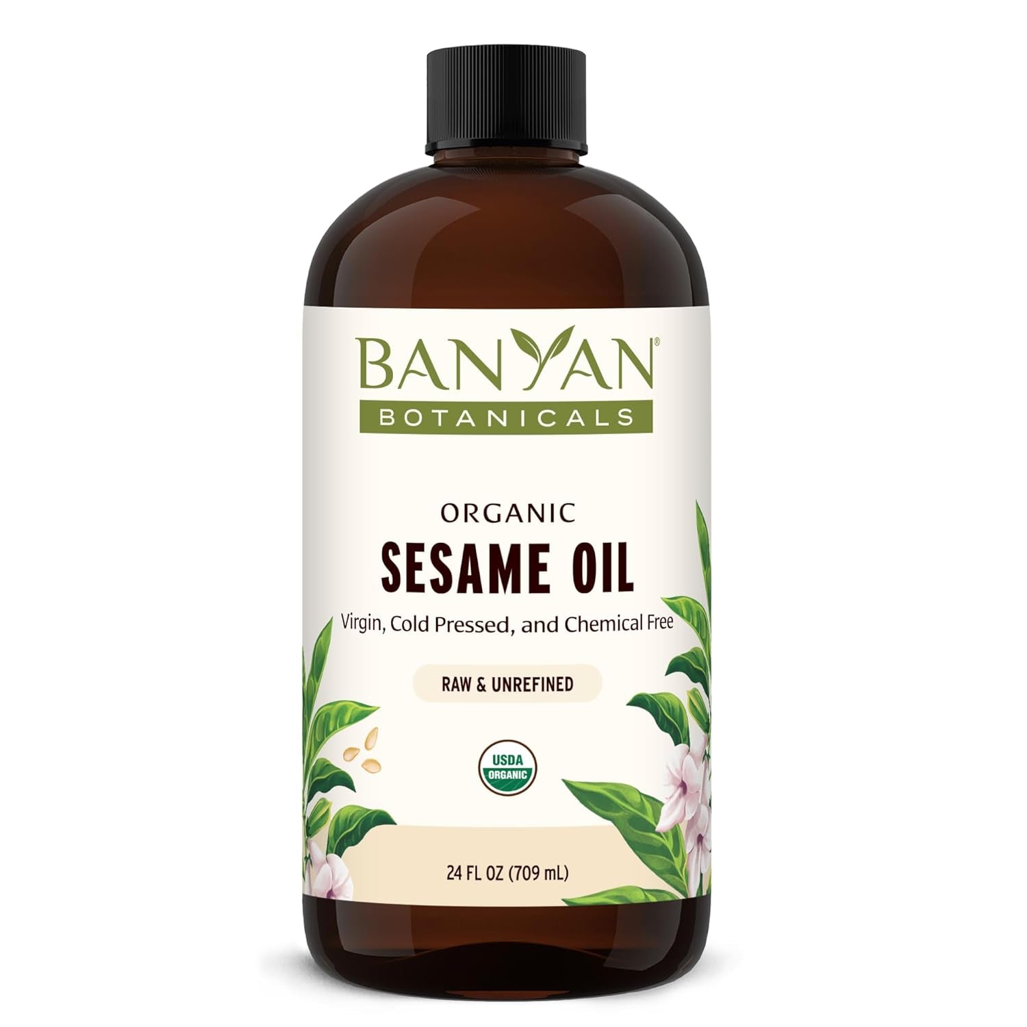 Banyan Botanicals Organic Unrefined Sesame Oil