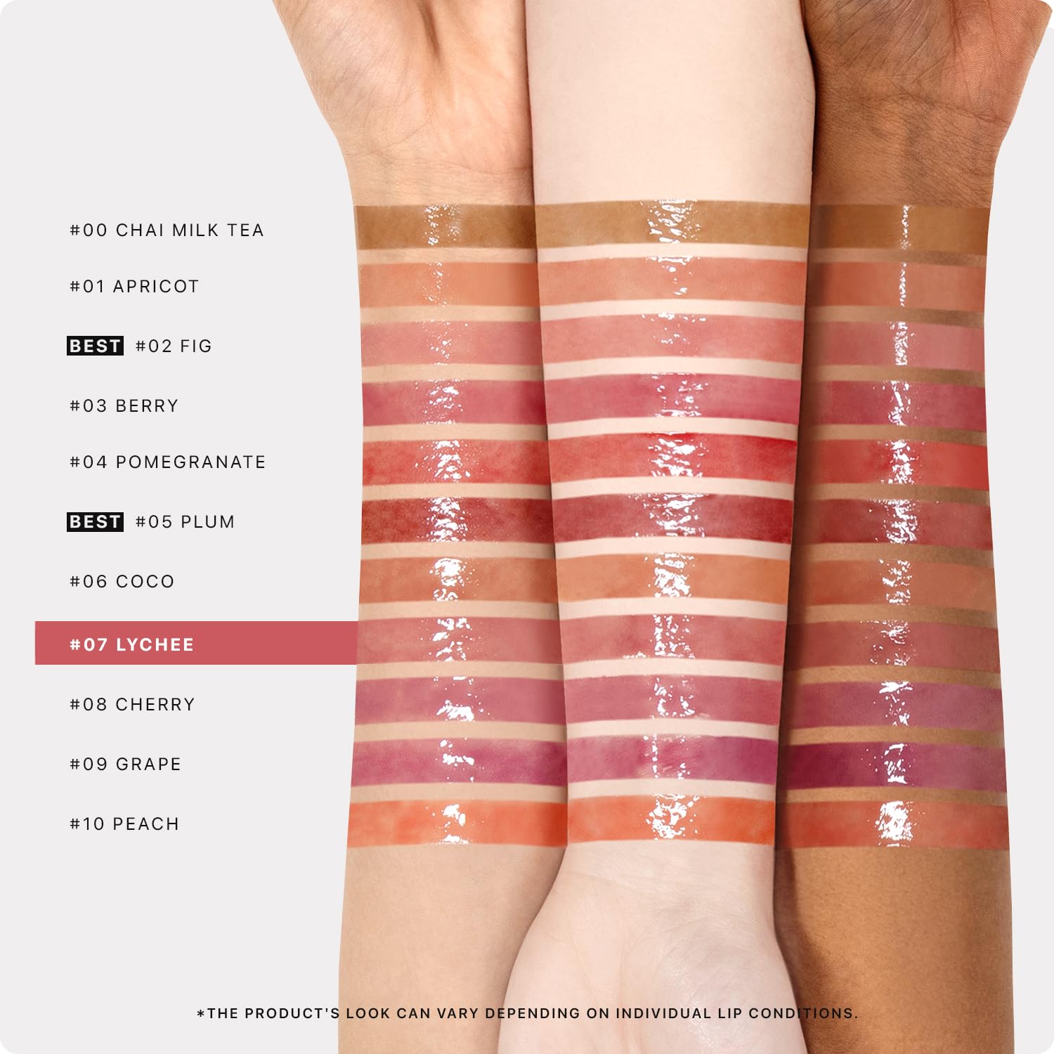 Nature Republic Honey Melting Lip Stick in Lychee - Hydrating Gloss, Moisturizing Balm, Sheer Tint with Shine & Glowy Finish - Korean Makeup Essential