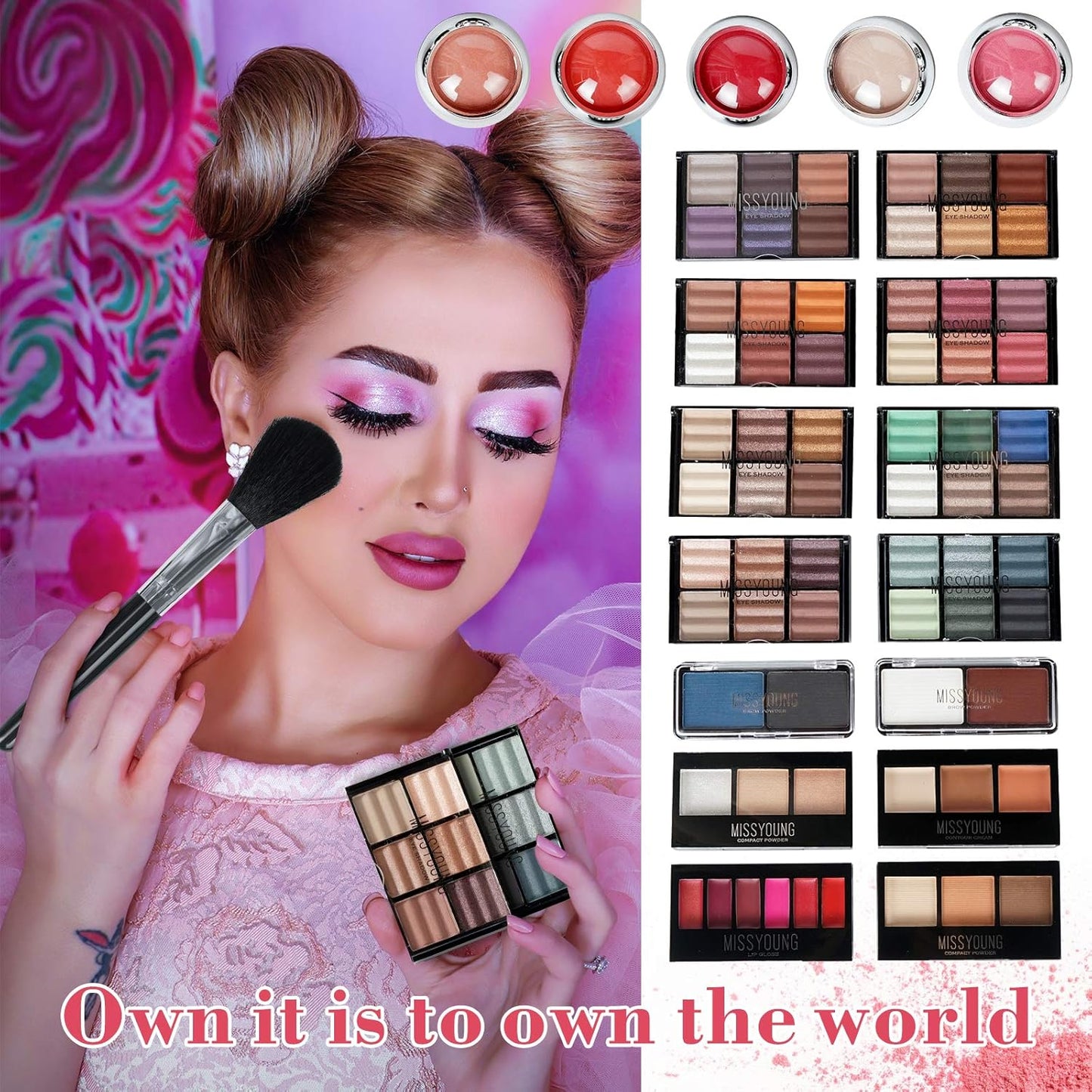 Ultimate All-in-One Makeup Kit for Women - Your Complete Beauty Solution