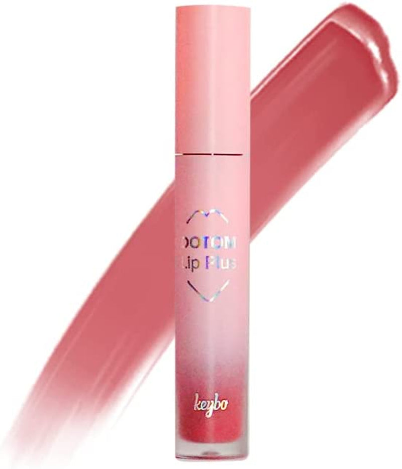 KEYBO Lip Plumper Dotom Lip Plus, 3 Steps Extreme Plumping Clear Lip Gloss by Essence Lip Care Oil & 16 Color Tints from Korean Makeup (08. Winter of Me)
