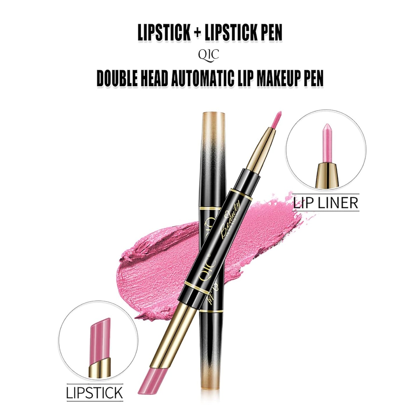 Ultimate 6-Piece Lip Liner & Lipstick Set - Vibrant Colors for Every Occasion!