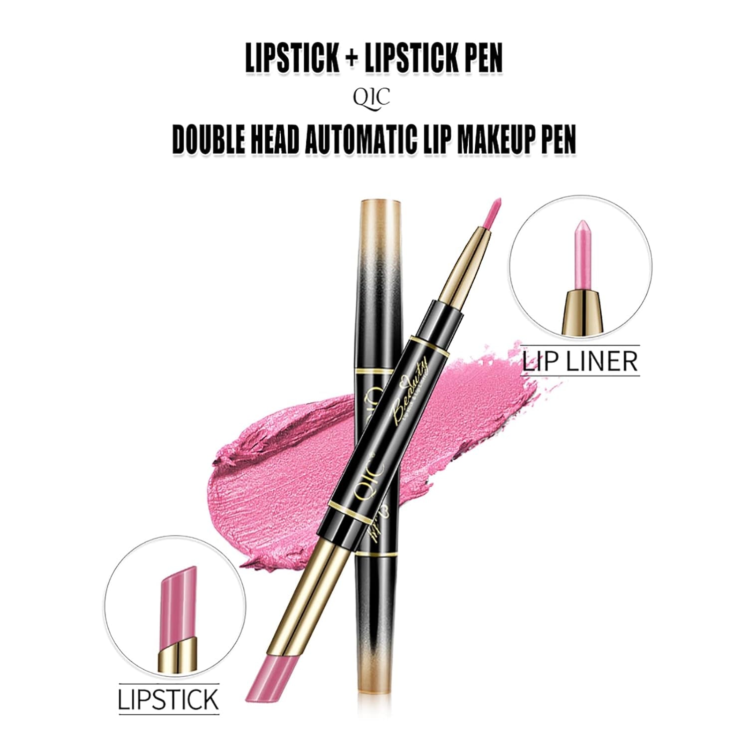 Ultimate 6-Piece Lip Liner & Lipstick Set - Vibrant Colors for Every Occasion!