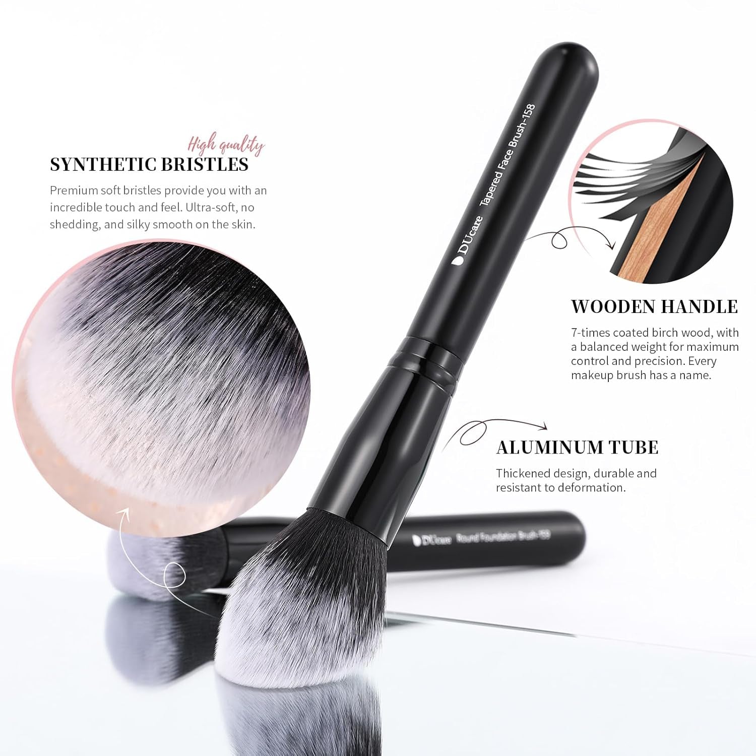 Transform Your Beauty Routine with the Ducare 27-Piece Professional Makeup Brush Set – Achieve Flawless Foundation, Seamless Blending, and Stunning Eye Looks!