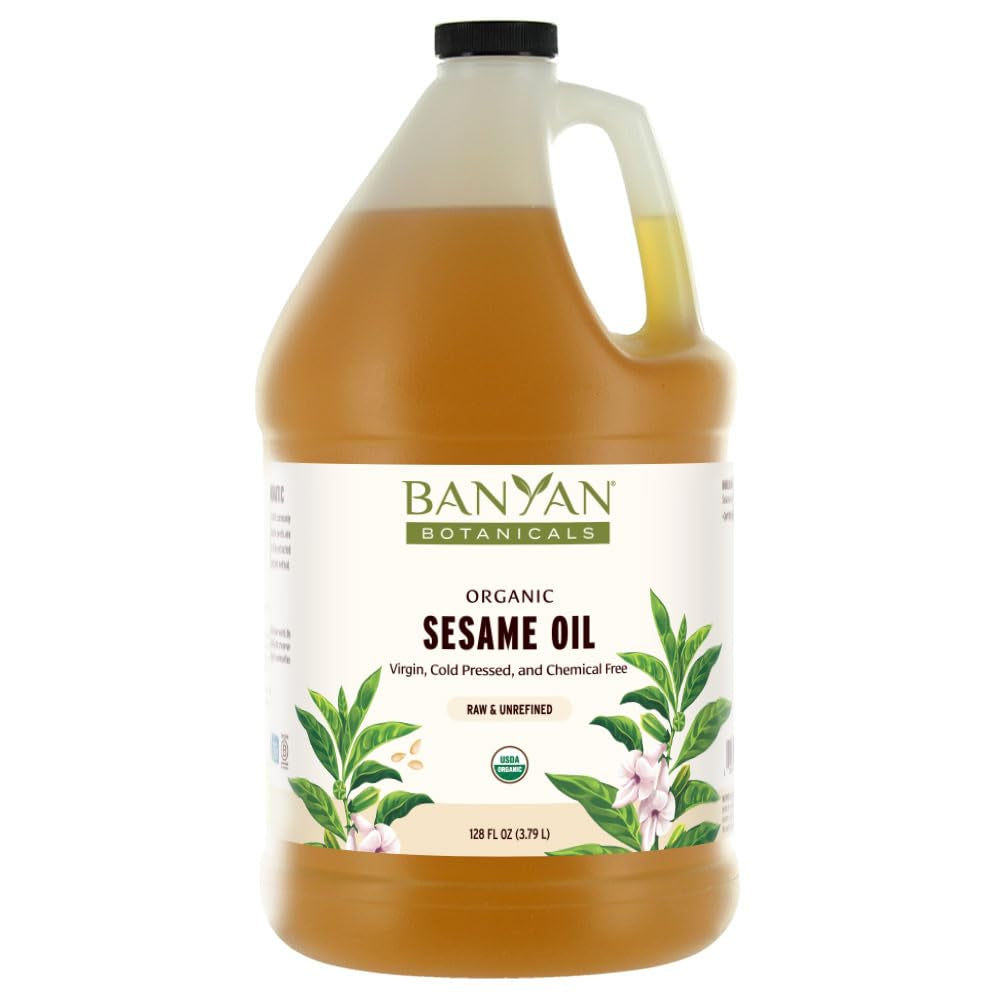Banyan Botanicals Organic Unrefined Sesame Oil
