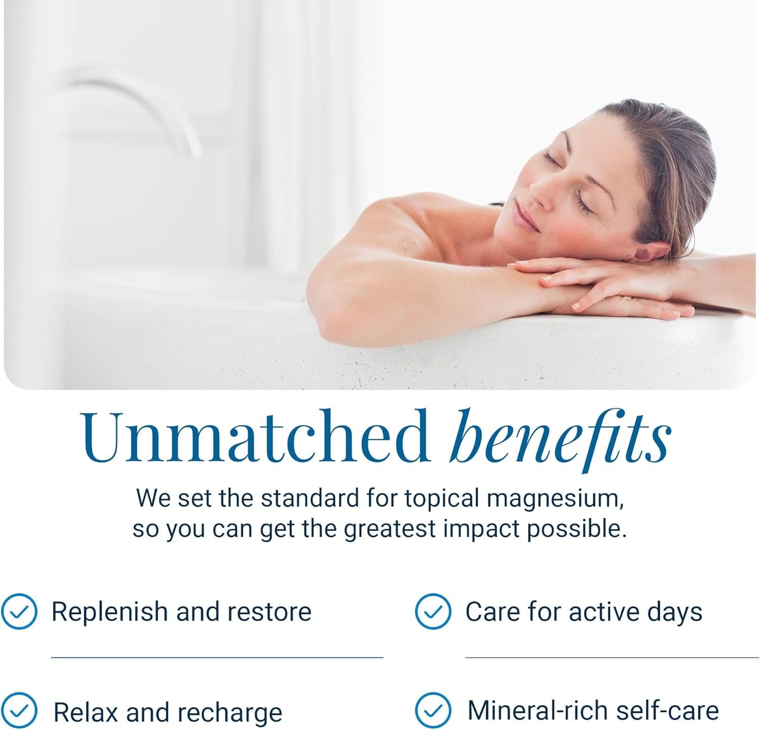 Magnesium Bath Flakes Forest Calm - Resealable Magnesium Bag of Zechstein Chloride Alternative to Epsom Bath Salt (1.65 Lb)